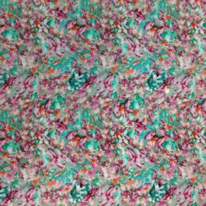 F22 — Multicolor floral — full pattern