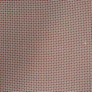 F34 — Red and ivory geometric — full pattern